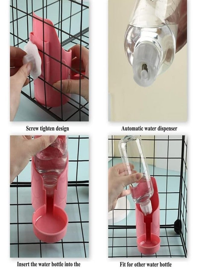 KittuPet زجاجة ماء للكلاب من كيتو بيت للمشي في الهواء الطلق | موزع مياه محمول للحيوانات الأليفة مع وعاء وكوب للشرب، مناسب للتنزه والسفر، للجراء والكلاب والقطط، سعة 400 مل - Image 3